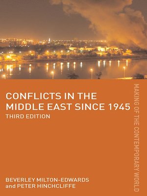 cover image of Conflicts in the Middle East since 1945